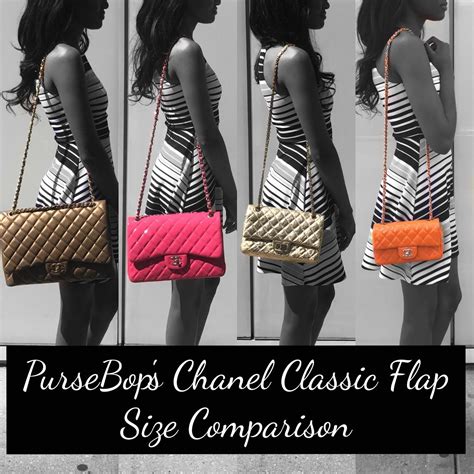 Chanel Classic Flap Bag Size Guide 